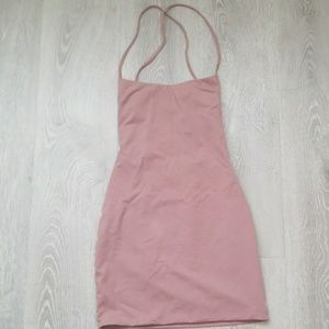 Luvalot pink mini Bodycon dress size US4